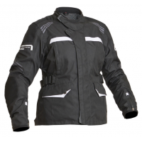 Дамско текстилно мото яке Lindstrands Granberg Black/White