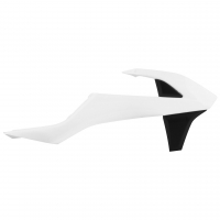 Пластмасови капаци за радиатор Polisport КТМ SX /SX-F / EXC / EXC-F / XC / XC-F KTM White/Black OEM Color