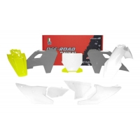 Комплект пластмаси RACETECH HUSQVARNA FS 450 White/Grey