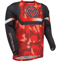 Мотокрос блуза MOOSE RACING SAHARA RED/BLACK