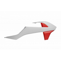 Пластмасови капаци за радиатор RACETECH Radiator Scoops KTM SX 85 18-24 (White/Orange)