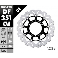 Плаващ преден спирачен диск Galfer WAVE FLOATING COMPLETE (C. ALU.) 310x5mm DF351CW