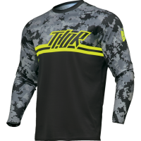 Детско мотокрос джърси THOR YOUTH SECTOR DIGI BLACK/ACID