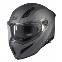 Отваряема каска AXXIS GHOSTFIGHTER SV A12 GREY MATT