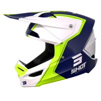 Мотокрос каска SHOT Furious Reflex Blue Glossy