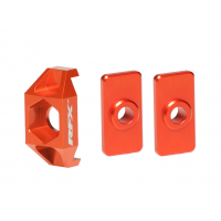Блок втулка за задна ос RFX Pro Rear Axle Adjuster Blocks (Orange) - KTM 50 09-19