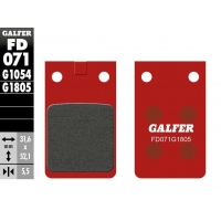 Предни/Задни мото накладки Galfer TRIAL TOP FD071G1805
