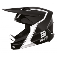 Мотокрос каска SHOT Furious Reflex Black Glossy