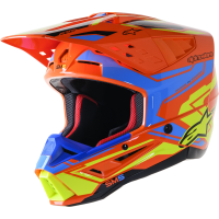 Мотокрос каска ALPINESTARS SM5 ACT 2 OR/C/Y