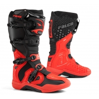 Мотокрос ботуши FALCO LEVEL 2 BLACK/RED