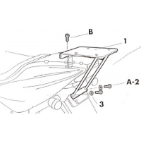 Монтажен комплект за куфари SHAD TOP MASTER YAMAHA AEROX 50 97