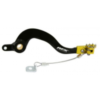 Заден лост за спирачка RFX Pro ST Rear Brake Lever (Black/Yellow) - Suzuki RM250 01-08