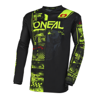 Мотокрос блуза O'NEAL ELEMENT ATTACK V.23 BLACK/NEON YELLOW