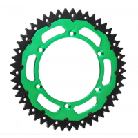 Заден пиньон RFX Pro Series Armalite Double Compound Rear Sprocket (Steel/Aluminium) KX 2025 - 520 48T (Green)