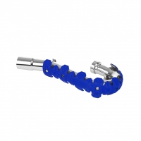 Протектор генерация POLISPORT ARMADILLO HEAD PIPE 22 cm BLUE