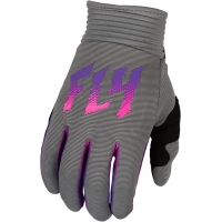 Детски мотокрос ръкавици FLY RACING F-16- Grey/Pink/Purple