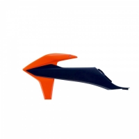 Пластмасови капаци за радиатор Polisport KTM EXC/EXCF/XCW/XCFW Orange/Blue
