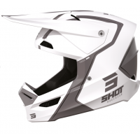 Мотокрос каска SHOT Furious Reflex White Glossy