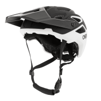 Вело каска O'NEAL PIKE SOLID BLACK/WHITE