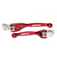 Комплект лостове за спирачка и съединител RFX Race Forged Flexible Lever Set - Red