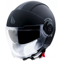 КАСКА ЗА СКУТЕР MT VIALE S SOLID A1 MATT BLACK
