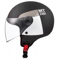 КАСКА ЗА СКУТЕР MT STREET S INBOARD D2 MATT