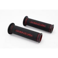 Мото ръкохватки BARRACUDA BASIC RACING GRIPS RED