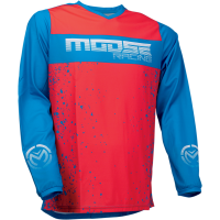 Мотокрос блуза MOOSE RACING QUALIFIER WHITE/RED/BLUE