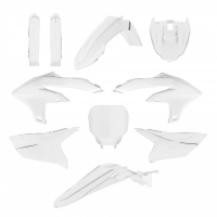 Комплект пластмаси POLISPORT Full Plastic Kit Yamaha YZ 250F (2024-25) White