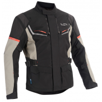 Текстилно мото яке Lindstrands Sylarna Black/Light Grey