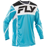 Мотокрос блуза FLY RACING Lite- Blue/White/Black 2025