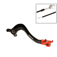 Заден лост за спирачка RFX Pro FT Rear Brake Lever (Black/Orange) - KTM SX85 03-17