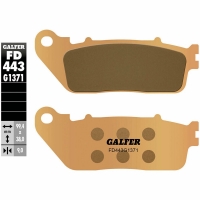 Задни мото накладки Galfer SINTERED COMPOUND FD443G1371