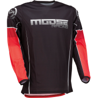 Мотокрос блуза MOOSE RACING QUALIFIER RED/BLACK