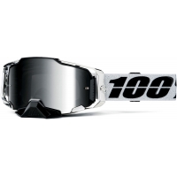 Мотокрос очила 100% ARMEGA ATAC MIRROR SILVER