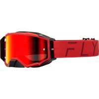 Мотокрос очила FLY RACING Zone Pro Black/Grey - Red/Smoke Lens