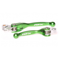 Комплект лостове RFX Race Forged Flexible Lever Set (Green) KX65/85/100 00-16 KX125/250 00-08