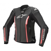 Дамско кожено яке ALPINESTARS STELLA MISSILE V2 BLANK/PINK