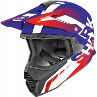 Мотокрос каска Shark Varial Anger Blue/Red/White