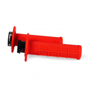 Ръкохватки RACETECH R20 Lock On Grips Half Waffle BETA 21 (Red)