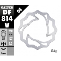 Преден спирачен диск Galfer WAVE FIXED 260x3mm DF814W