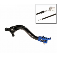 Заден лост за спирачка RFX Pro FT Rear Brake Lever (Black/Blue) Husqvarna FE 17-23 / TC 18-22