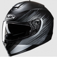 Каска HJC C70N SWAY BLACK/SILVER