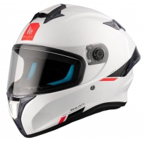 Каска MT TARGO S SOLID A0 GLOSS PEARL WHITE
