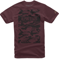 Мото тениска ALPINESTARS TEE TERRA MAROON