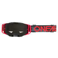 Мотокрос очила O'NEAL B-33 ICTUS BLACK/RED - GRAY