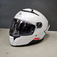 Каска MT THUNDER 4 SV WHITE GLOSS ДЕФЕКТ