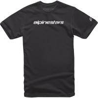 Тениска ALPINESTARS TEE LINEAR WORD BLACK