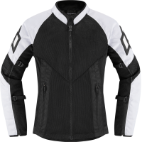 Дамско текстилно мото яке ICON MESH AF WHITE