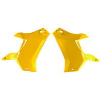 Пластмасови капаци за радиатор RACETECH T7 Revolution Radiator Covers Yamaha Tenere 700 19-24 (Yellow)